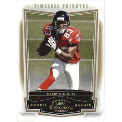2008 Donruss Classics Timeless Tributes Gold #198 Harry Douglas
