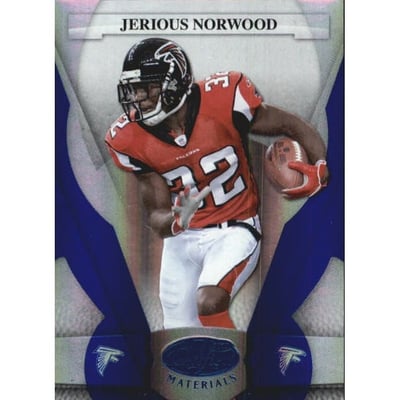 2008 Leaf Certified Materials Mirror Blue #5 Jerious Norwood