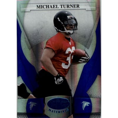 2008 Leaf Certified Materials Mirror Blue #8 Michael Turner