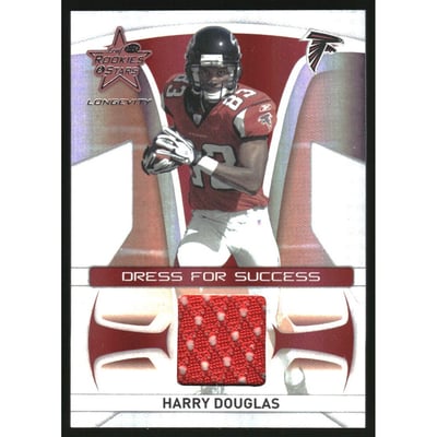 2008 Leaf Rookies and Stars Longevity Dress for Success Jerseys #DS34 Harry Douglas