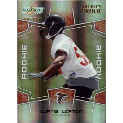 2008 Select Artist's Proof #360 Curtis Lofton