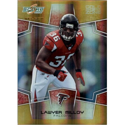 2008 Select Gold Zone #16 Lawyer Milloy