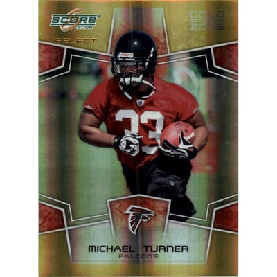 2008 Select Gold Zone #18 Michael Turner