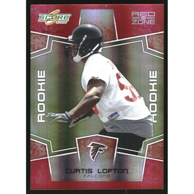 2008 Select Red Zone #360 Curtis Lofton