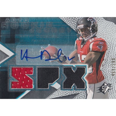 2008 SPx #156 Harry Douglas JSY AU RC