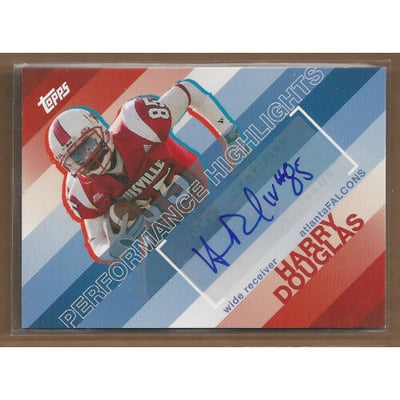2008 Topps Performance Highlights Autographs #THAHD Harry Douglas C