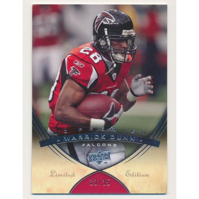 2008 Upper Deck Premier Silver #99 Warrick Dunn