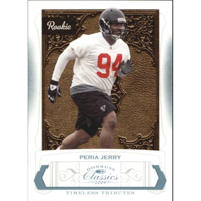 2009 Donruss Classics Timeless Tributes Platinum #233 Peria Jerry