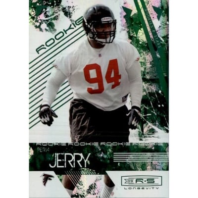 2009 Donruss Rookies and Stars Longevity Emerald #181 Peria Jerry