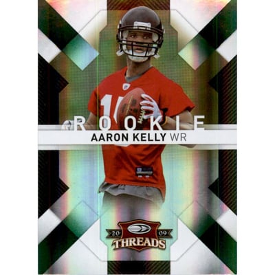 2009 Donruss Threads Retail Green #102 Aaron Kelly