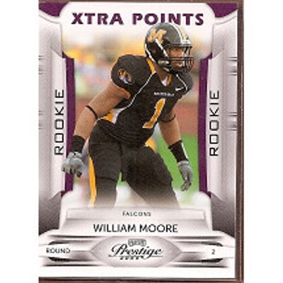 2009 Playoff Prestige Xtra Points Purple #167 William Moore