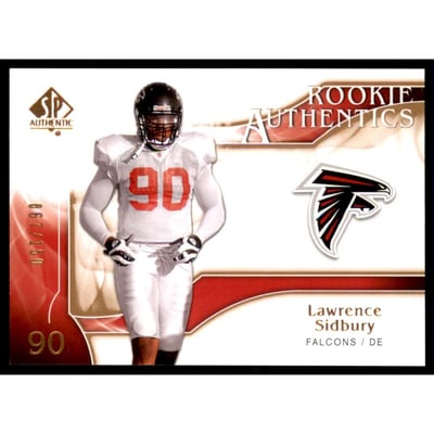 2009 SP Authentic Bronze #205 Lawrence Sidbury