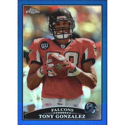 2009 Topps Chrome Blue Refractors #TC73 Tony Gonzalez