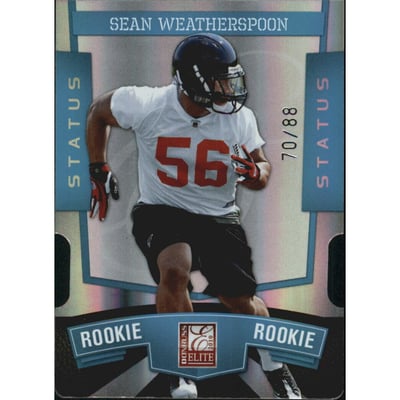 2010 Donruss Elite Status #151 Sean Weatherspoon/88