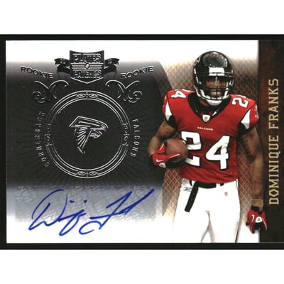 2010 Panini Plates and Patches Signatures Silver #131 Dominique Franks