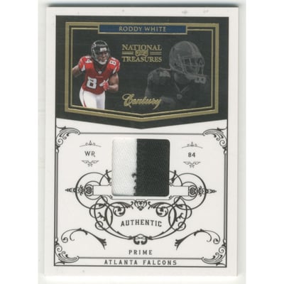 2010 Playoff National Treasures Century Material Prime #8 Roddy White/50