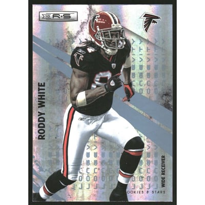 2010 Rookies and Stars Longevity Parallel Platinum #7 Roddy White