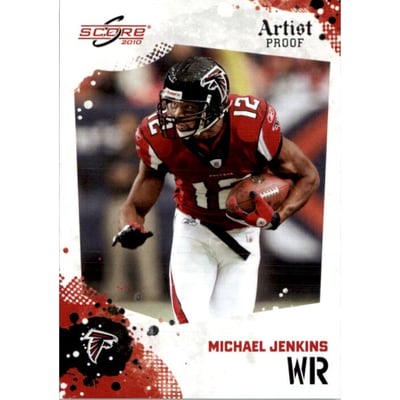 2010 Score Artist's Proof #15 Michael Jenkins