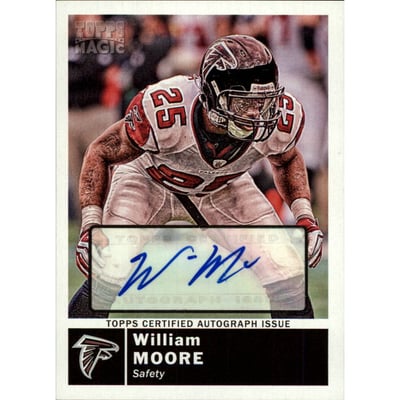 2010 Topps Magic Autographs #74 William Moore 2F