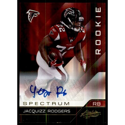 2011 Absolute Memorabilia Spectrum Gold Autographs #133 Jacquizz Rodgers/299