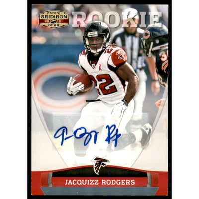 2011 Panini Gridiron Gear Autographs Platinum #176 Jacquizz Rodgers/25