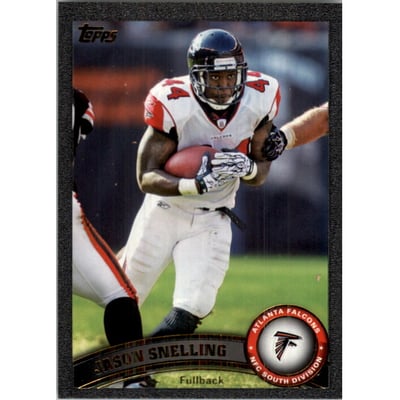 2011 Topps Black #364 Jason Snelling