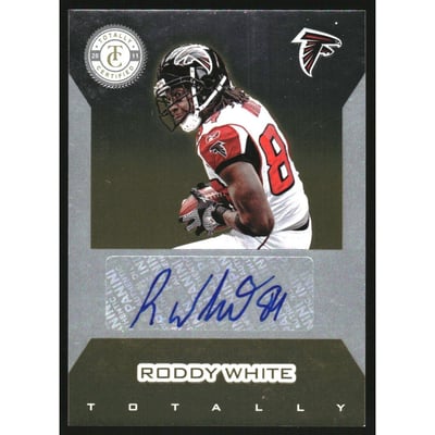 2011 Totally Certified Gold Signatures #20 Roddy White/15