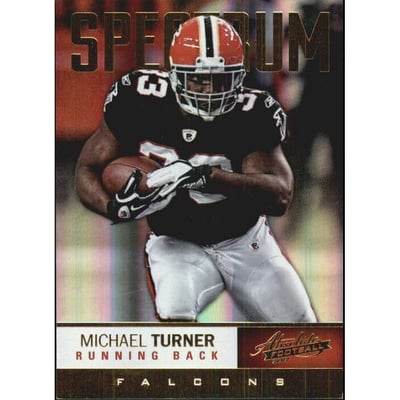 2012 Absolute Spectrum Gold #58 Michael Turner
