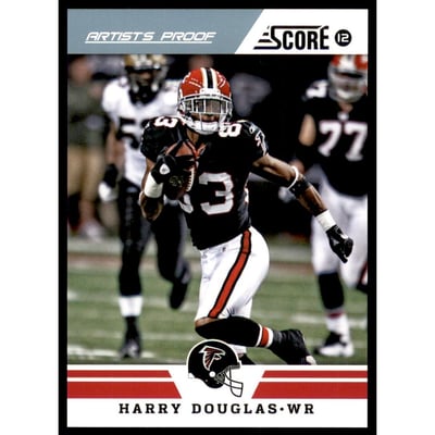 2012 Score Artist's Proof #42 Harry Douglas