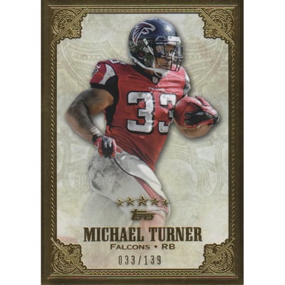 2012 Topps Five Star #35 Michael Turner