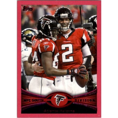2012 Topps Pink #166 Atlanta Falcons/Matt Ryan/Roddy White