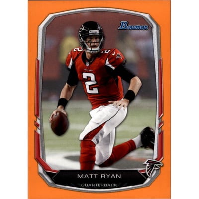 2013 Bowman Orange #51 Matt Ryan
