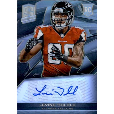 2013 Panini Spectra #162 Levine Toilolo AU/299 RC