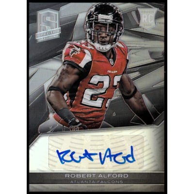 2013 Panini Spectra #182 Robert Alford AU/299 RC