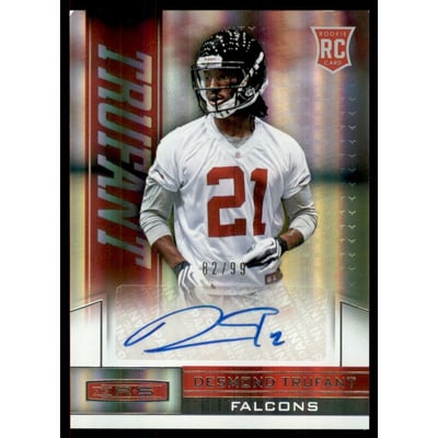 2013 Rookies and Stars Rookie Autographs Longevity Holofoil #126 Desmond Trufant
