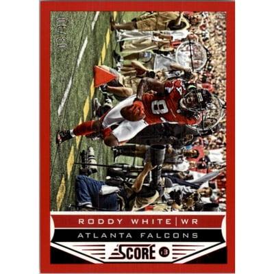 2013 Score Red Zone #9 Roddy White