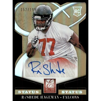 2014 Elite Status Gold #178 Ra'Shede Hageman AU/199