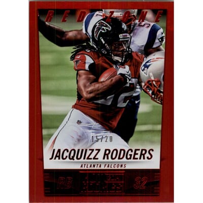 2014 Panini Hot Rookies Red Zone #13 Jacquizz Rodgers