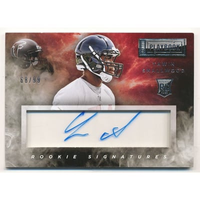 2014 Panini Playbook #95 Yawin Smallwood AU/99 RC