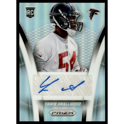 2014 Panini Prizm Rookie Autographs Prizms #ARYS Yawin Smallwood/100