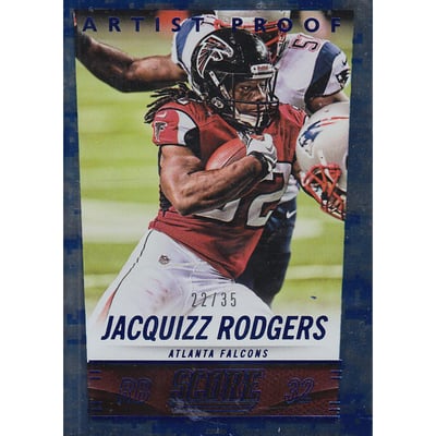 2014 Score Artist's Proof #13 Jacquizz Rodgers