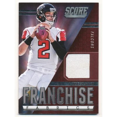2014 Score Franchise Fabrics #FFMR Matt Ryan