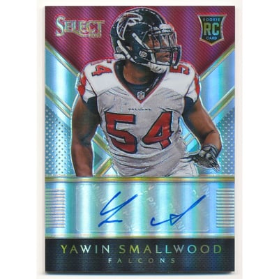 2014 Select Rookie Autographs Prizm #RAYS Yawin Smallwood/99