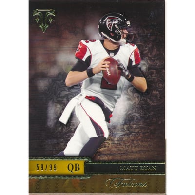 2014 Topps Triple Threads Gold #51 Matt Ryan