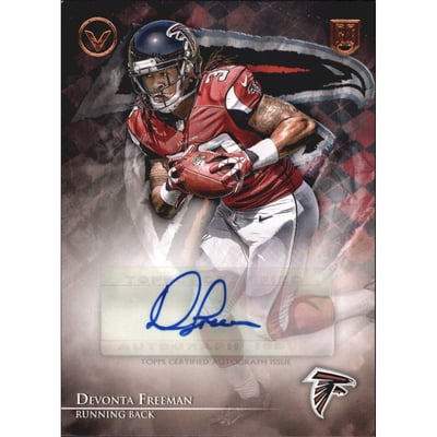 2014 Topps Valor Autographs #VADFR Devonta Freeman