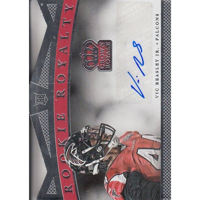 2015 Crown Royale Rookie Royalty Signatures #RRSVB Vic Beasley Jr./199