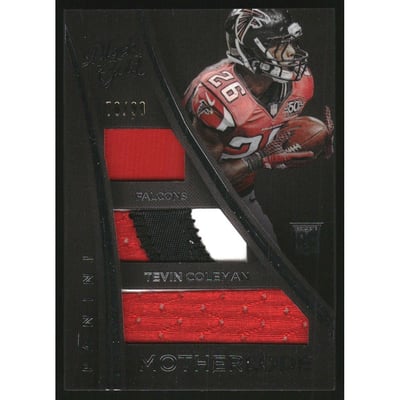 2015 Panini Black Gold Mother Lode Rookie Jerseys White Gold #MLTC Tevin Coleman