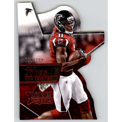 2015 Rookies and Stars Die Cut Stars Red #16 Julio Jones
