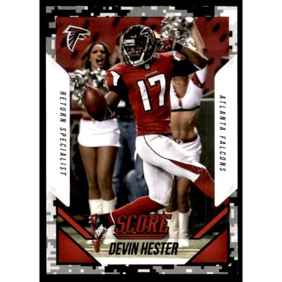 2015 Score Photo Variations Black Camo #299 Devin Hester