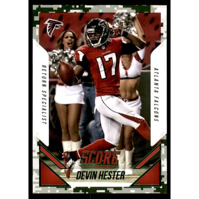 2015 Score Photo Variations Green Camo #299 Devin Hester